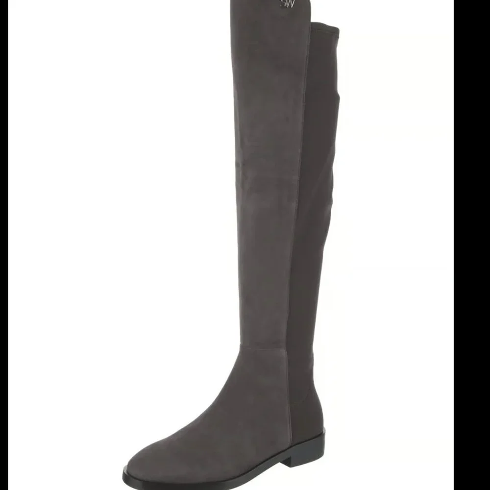 Stuart Weitzman Keelan City Suede Knee-High Boot Size 8.5
